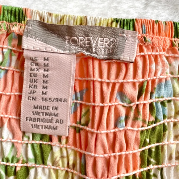 Forever 21 Floral Maxi Dress in Size Medium - Picture 10 of 14